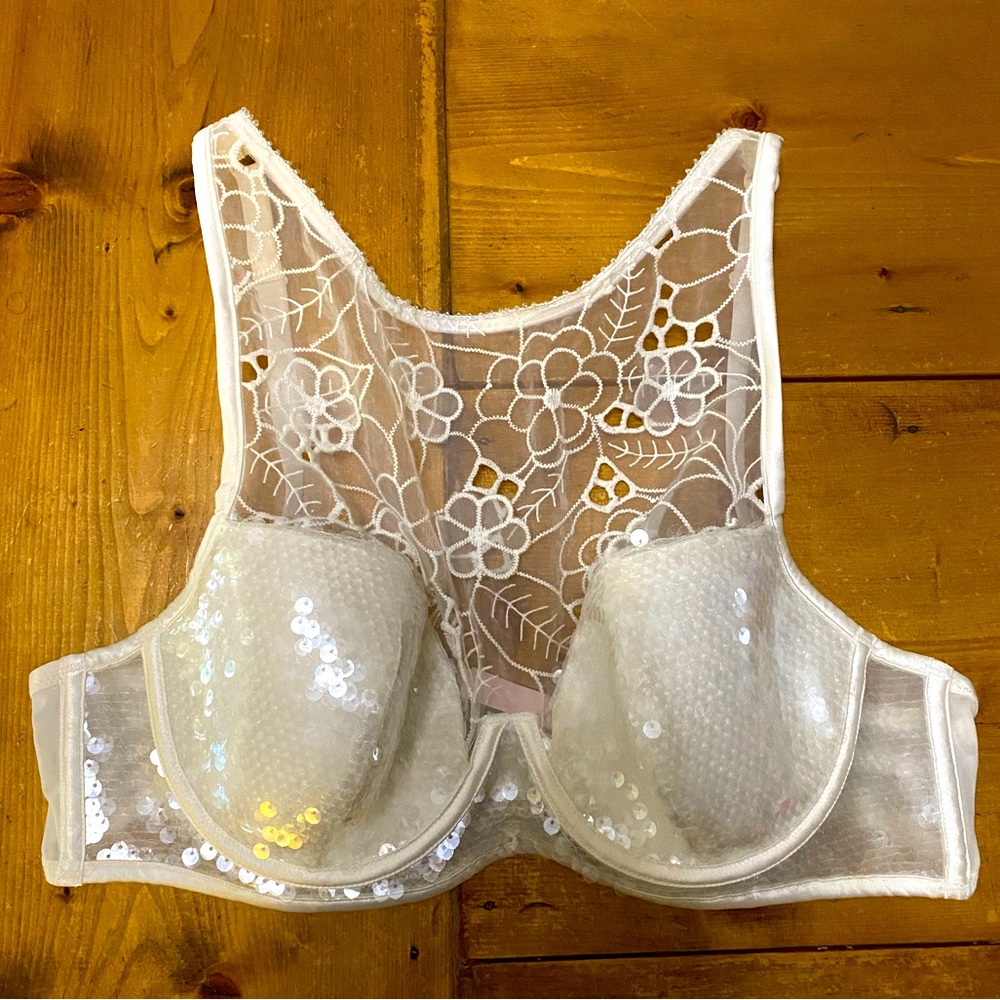 36C VS sequin bustier